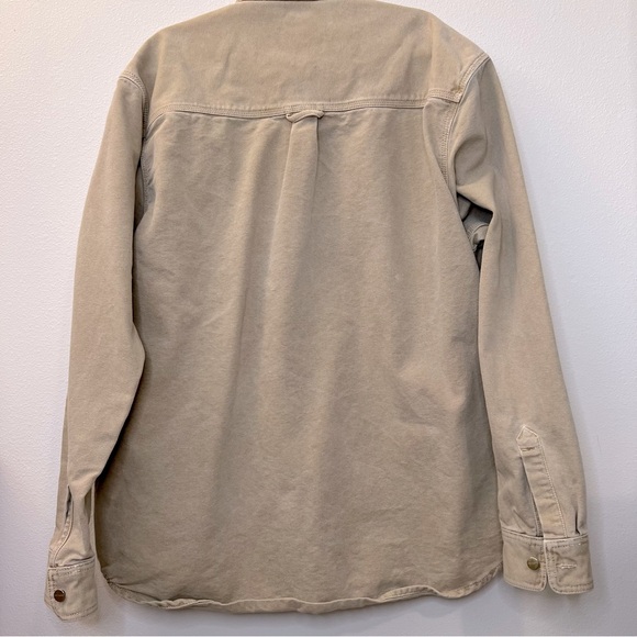 Carhartt WIP Men’s Glenn Shirt Jacket, Dusty Brown, Size XXL. 0080. - Picture 5 of 6